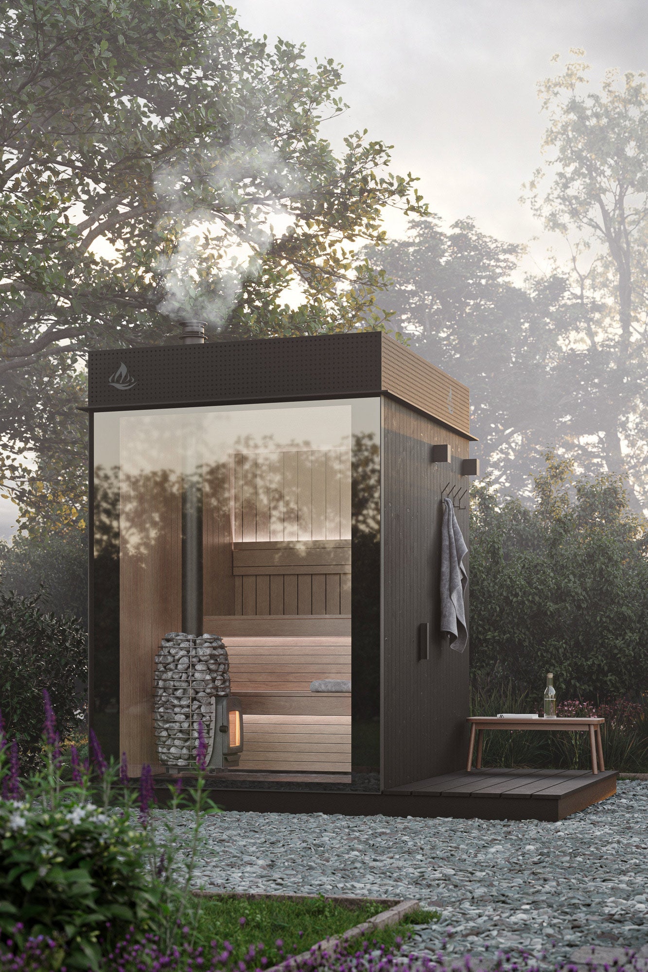 
                  
                    Heal ™ Outdoor Square View Sauna
                  
                
