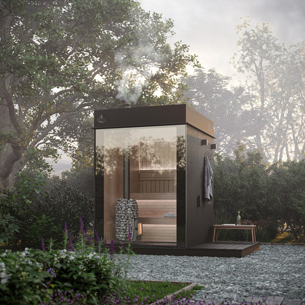 Heal ™ Outdoor Square View Sauna