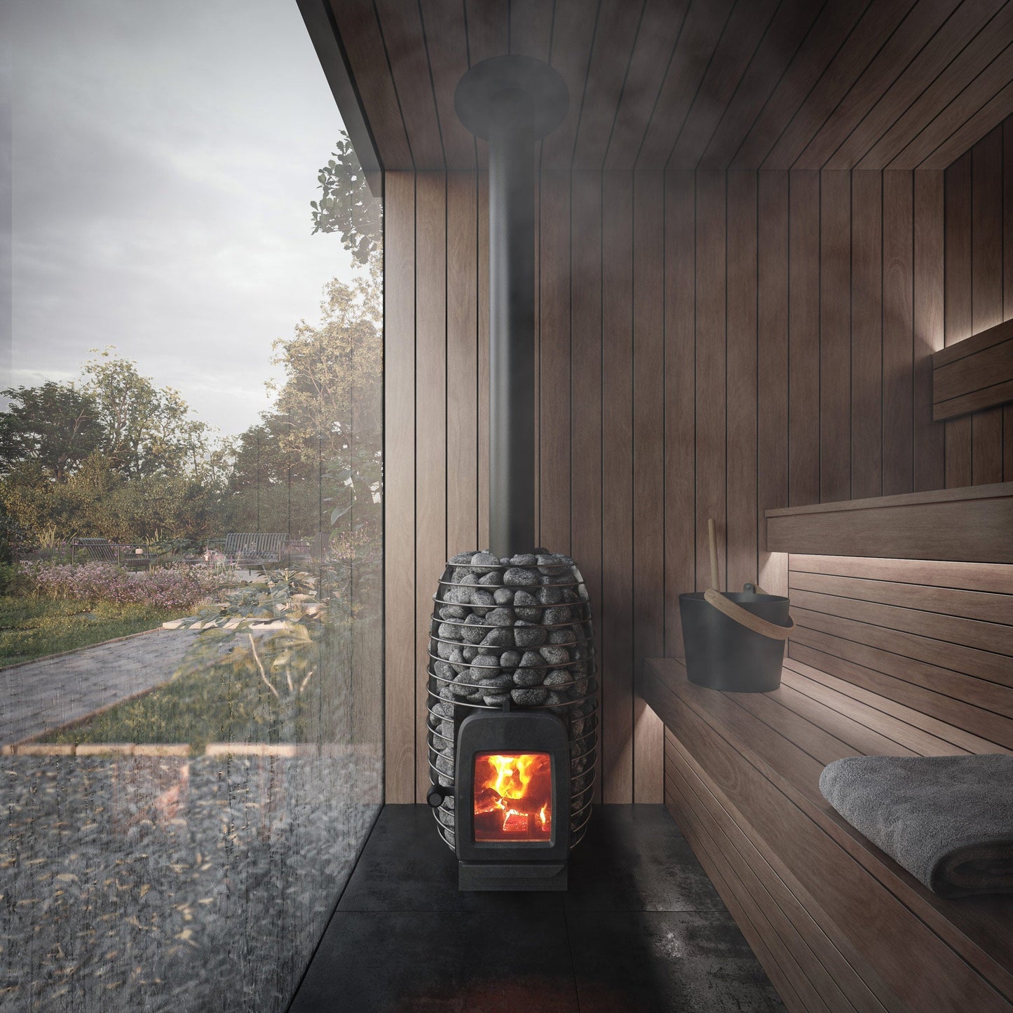 
                  
                    Heal ™ Outdoor Square View Sauna
                  
                