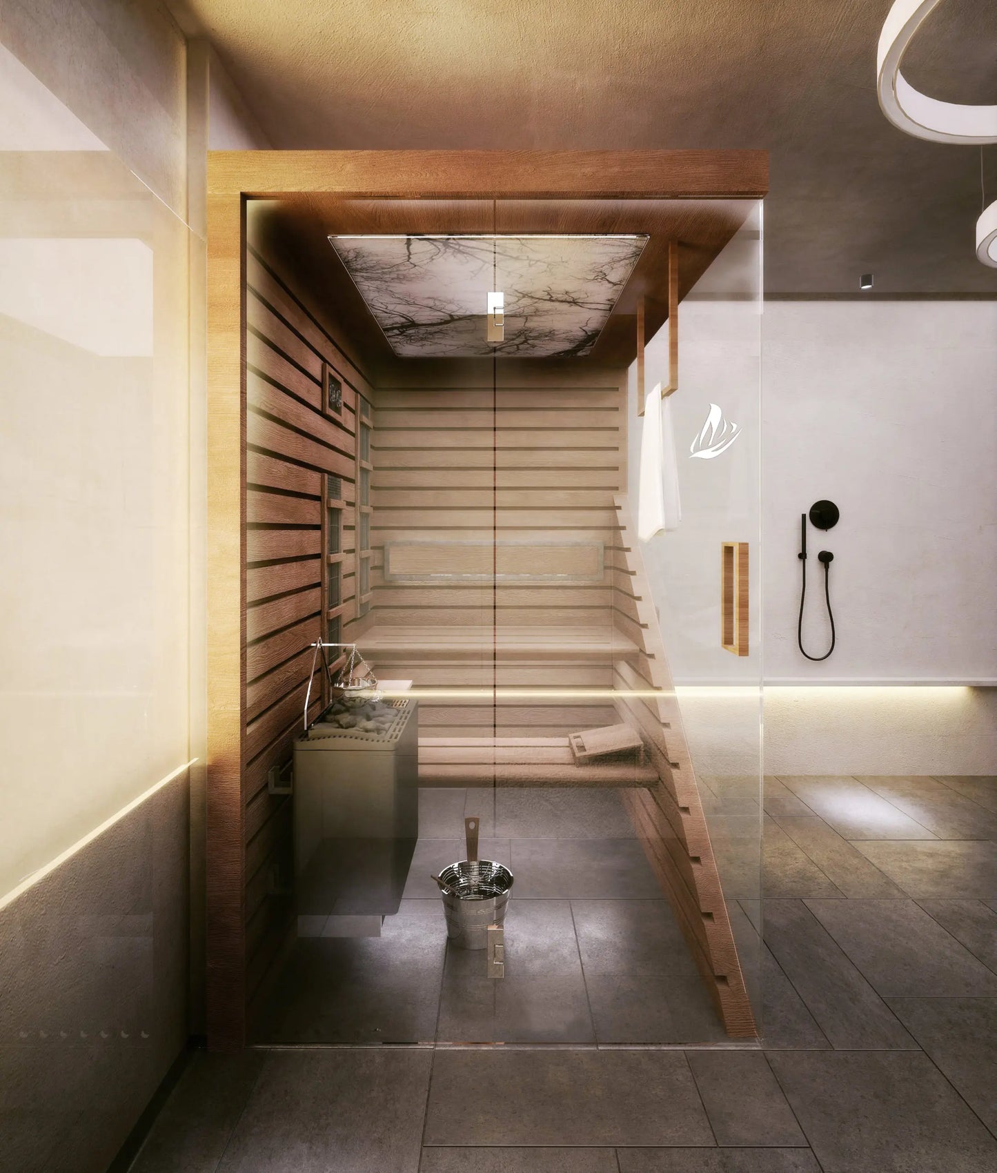 
                  
                    Heal™ Exclusive indoor sauna
                  
                