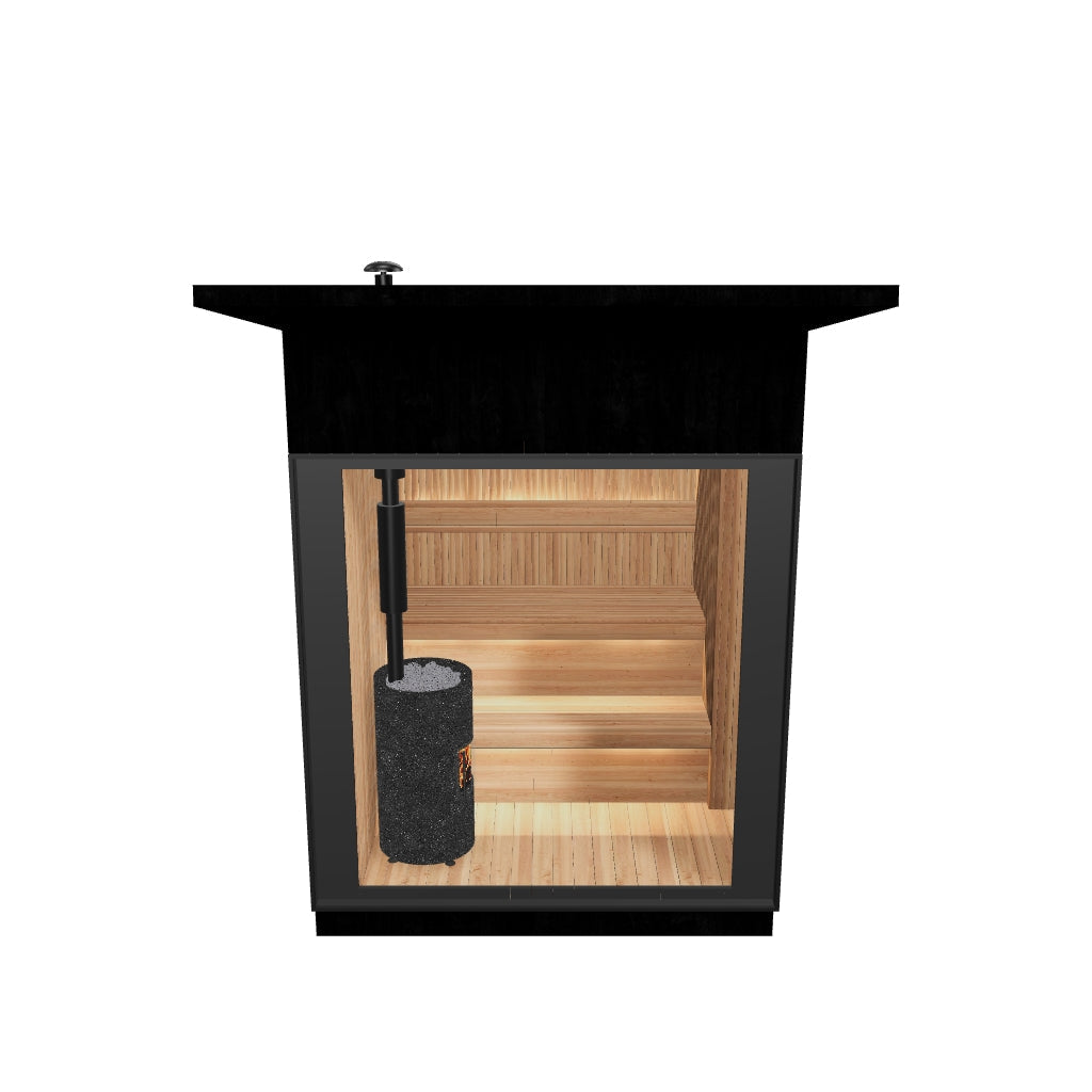 
                  
                    Load 3D model into Gallery viewer, Heal ™ Outdoor Square View Pro Sauna
                  
                