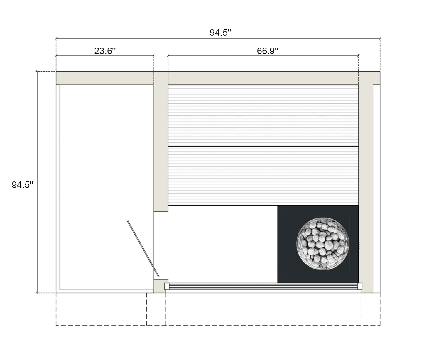 
                  
                    Heal ™ Outdoor Ancient House Sauna
                  
                